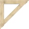 Ekena Millwork Traditional Traditional Rough Sawn Bracket w/ Offset Brace, Douglas Fir, 8"W x 46"D x 46"H BKT0806X46X46TRA01RDF - alternate 2